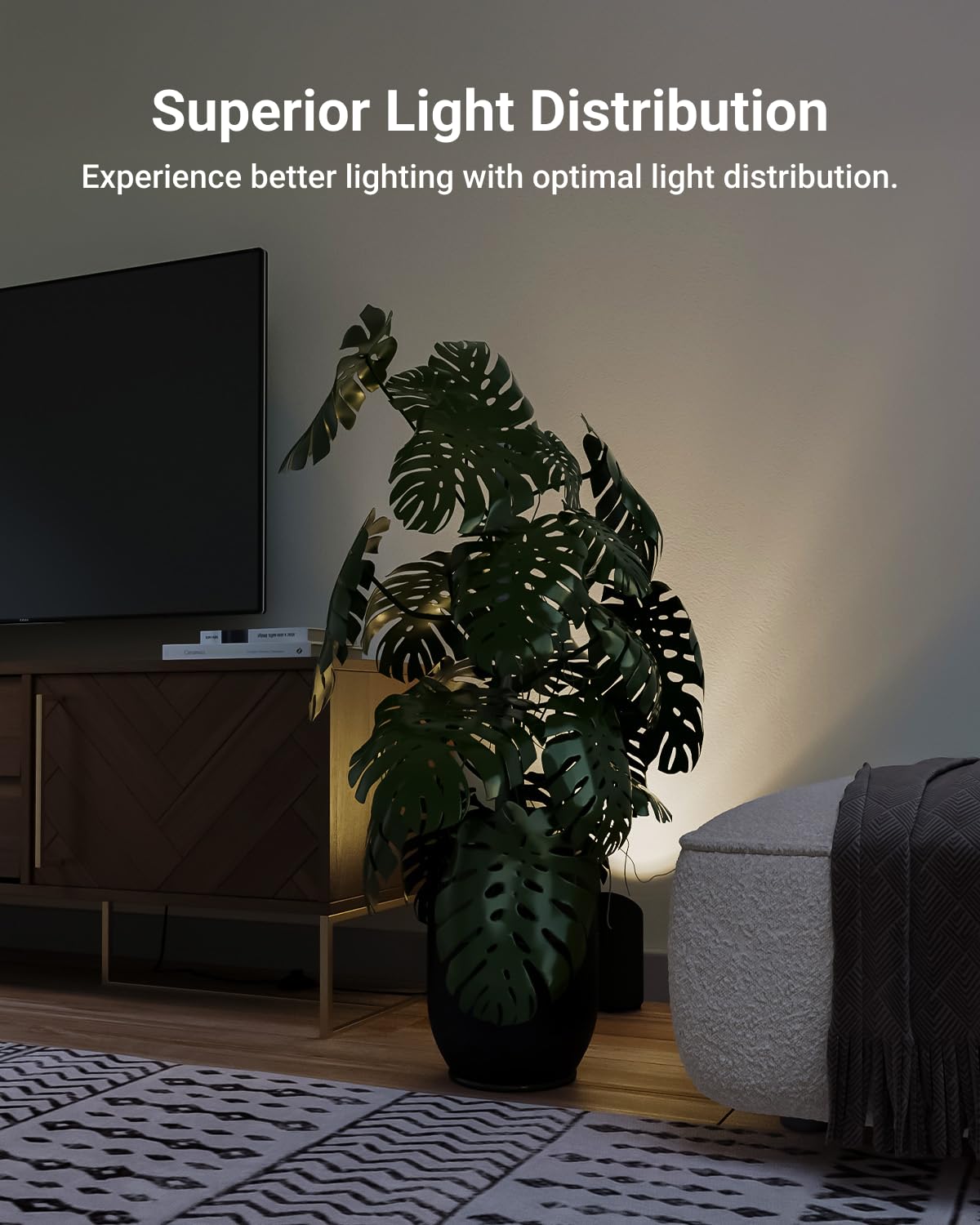 Sunco Lighting two-pack provides consistent, safe indoor lighting with UL-certified components.