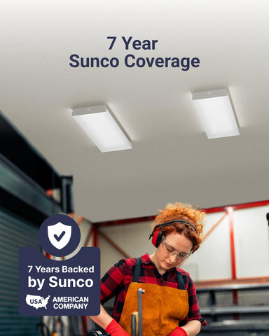 Sunco 7-year warranty with USA-based support for peace of mind.