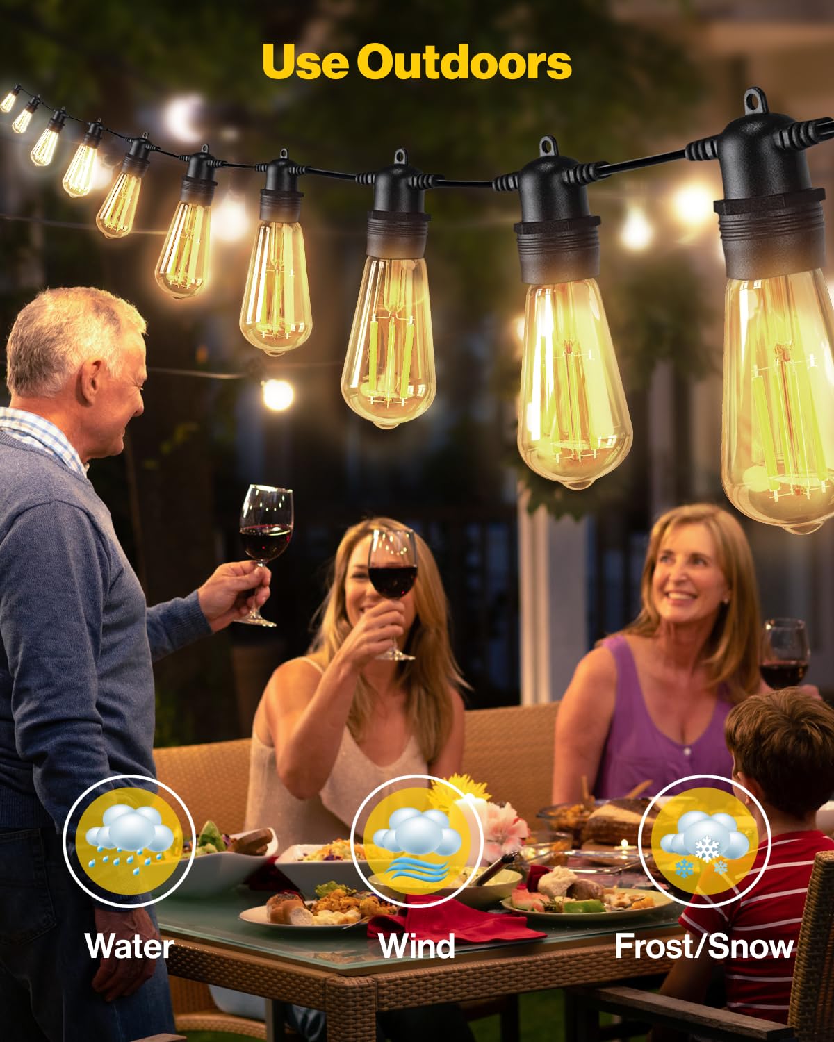 Sunco 5-year protection and USA-based support for Edison bulbs