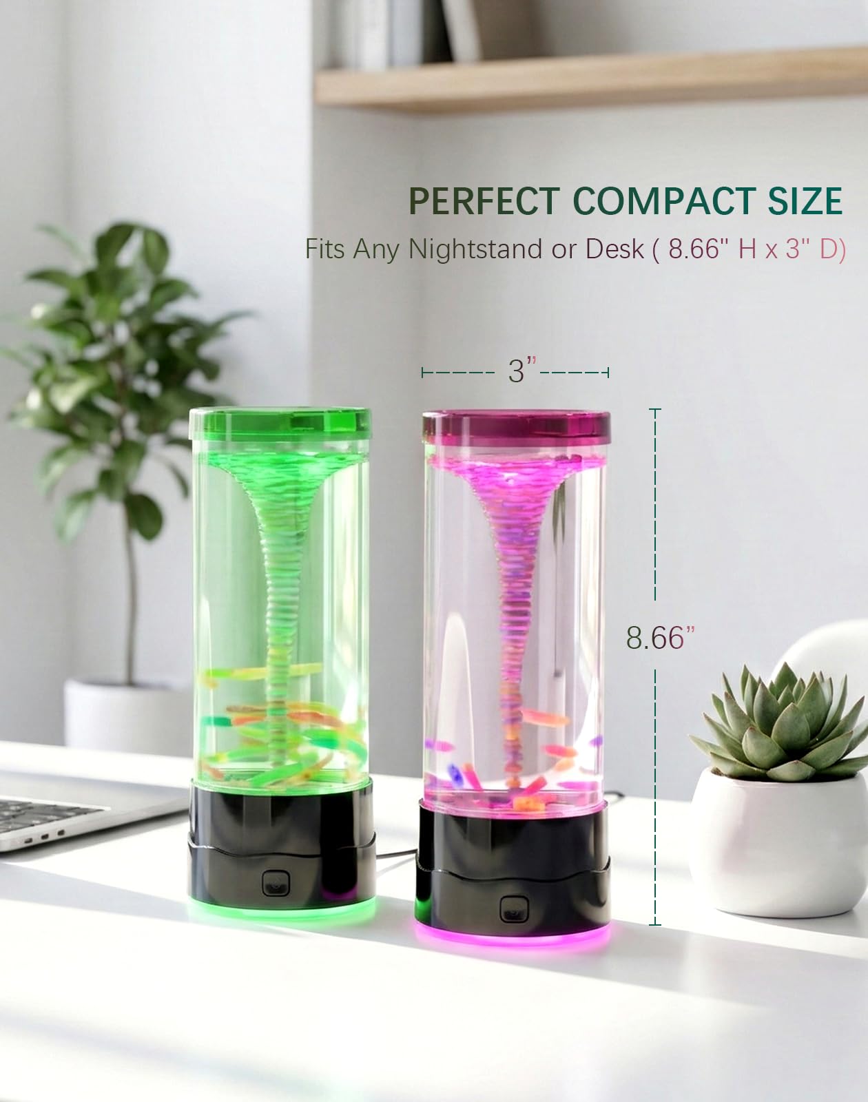 SUNDISC Tornado Lamp color modes offer mood tuned lighting for work