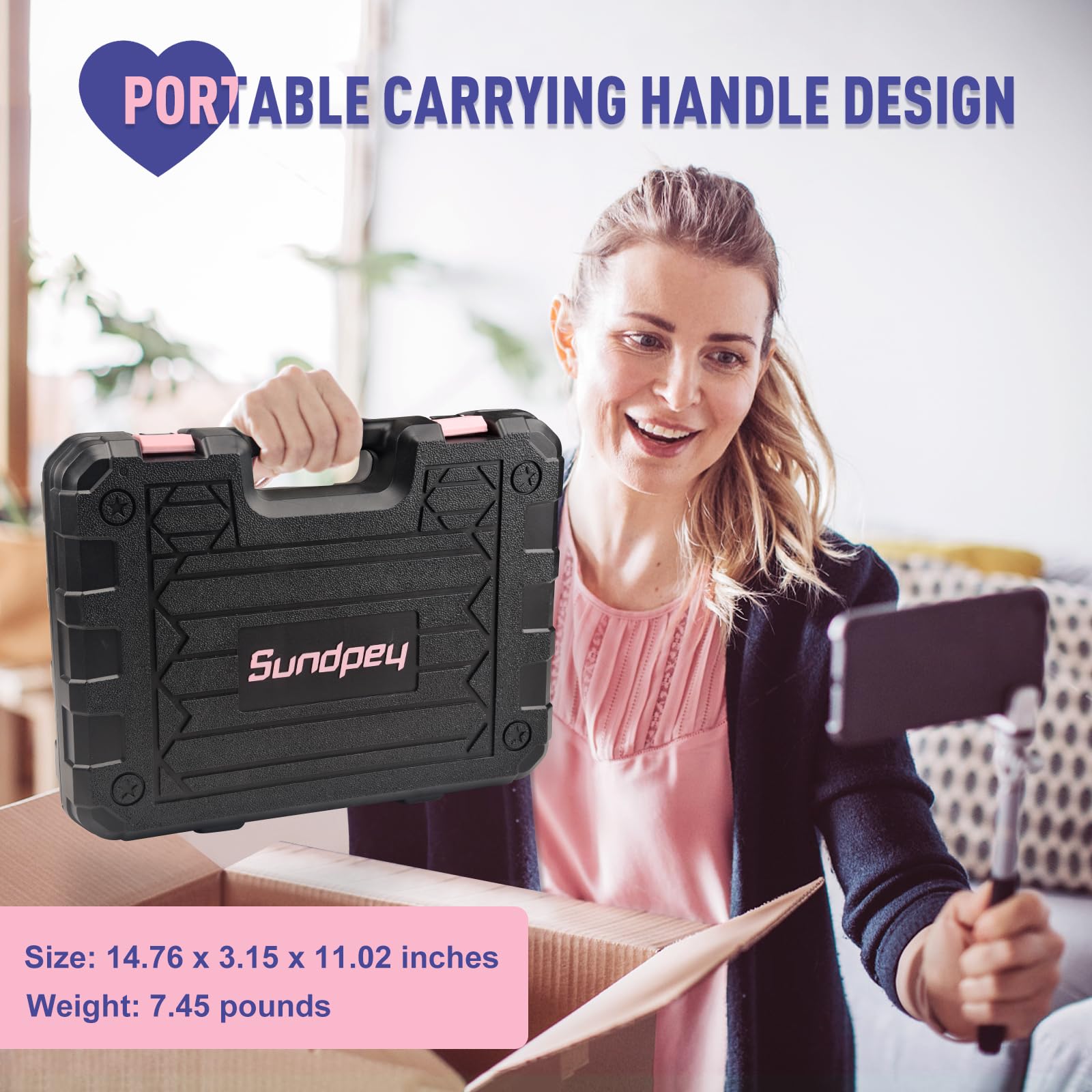 Sundpey 10-foot tape measure confirms precise layout and measurements