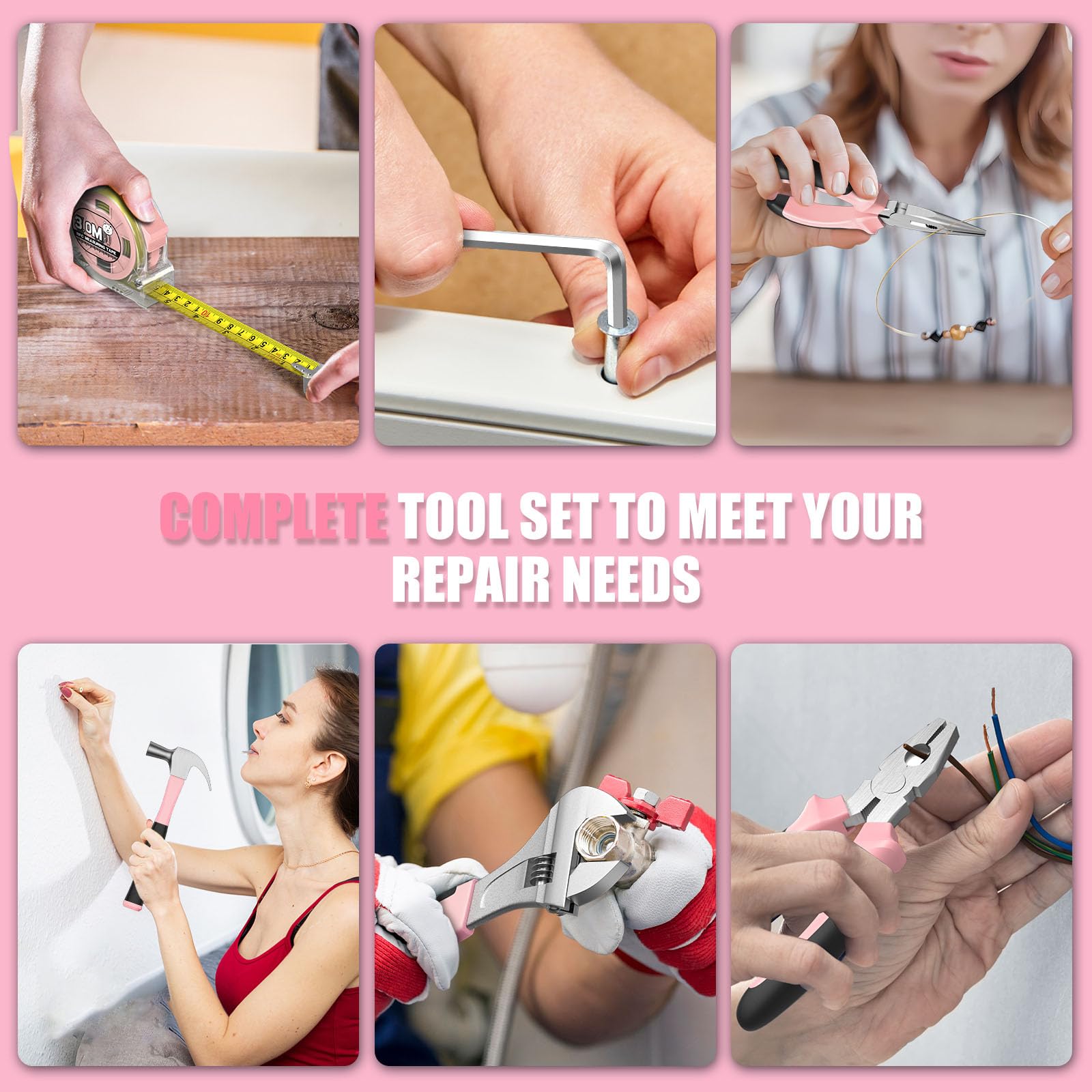 Sundpey chrome-finished tools resist wear during projects