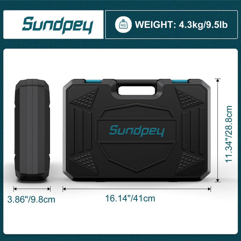 Sundpey extension bar and sockets expand versatile DIY capabilities.