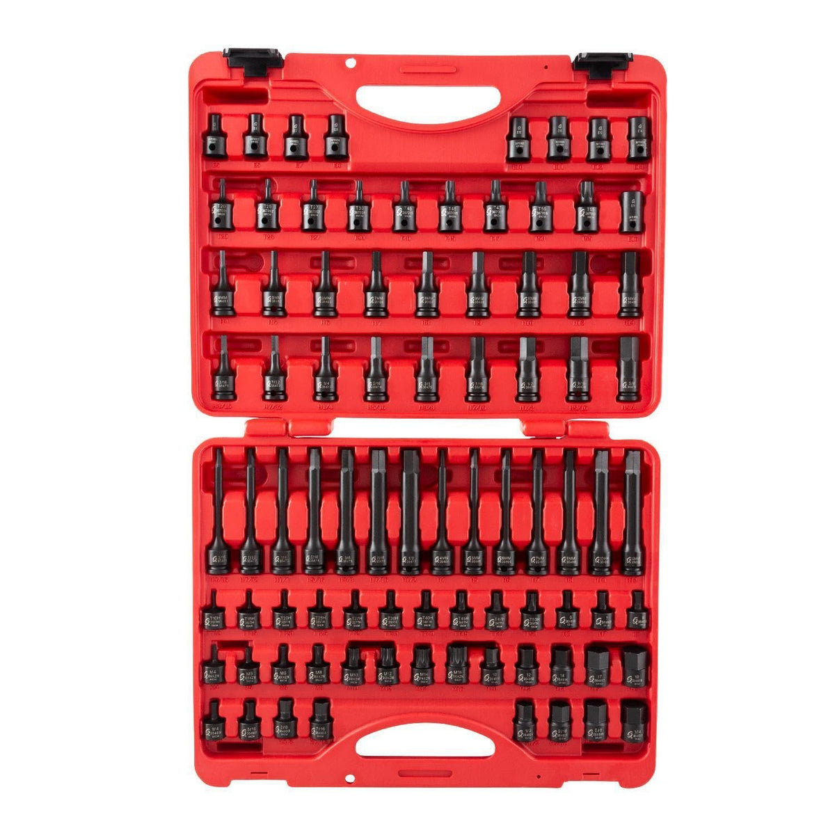 Sunex 3569 Master Hex Bit Socket Set in case offers organized storage for quick access.