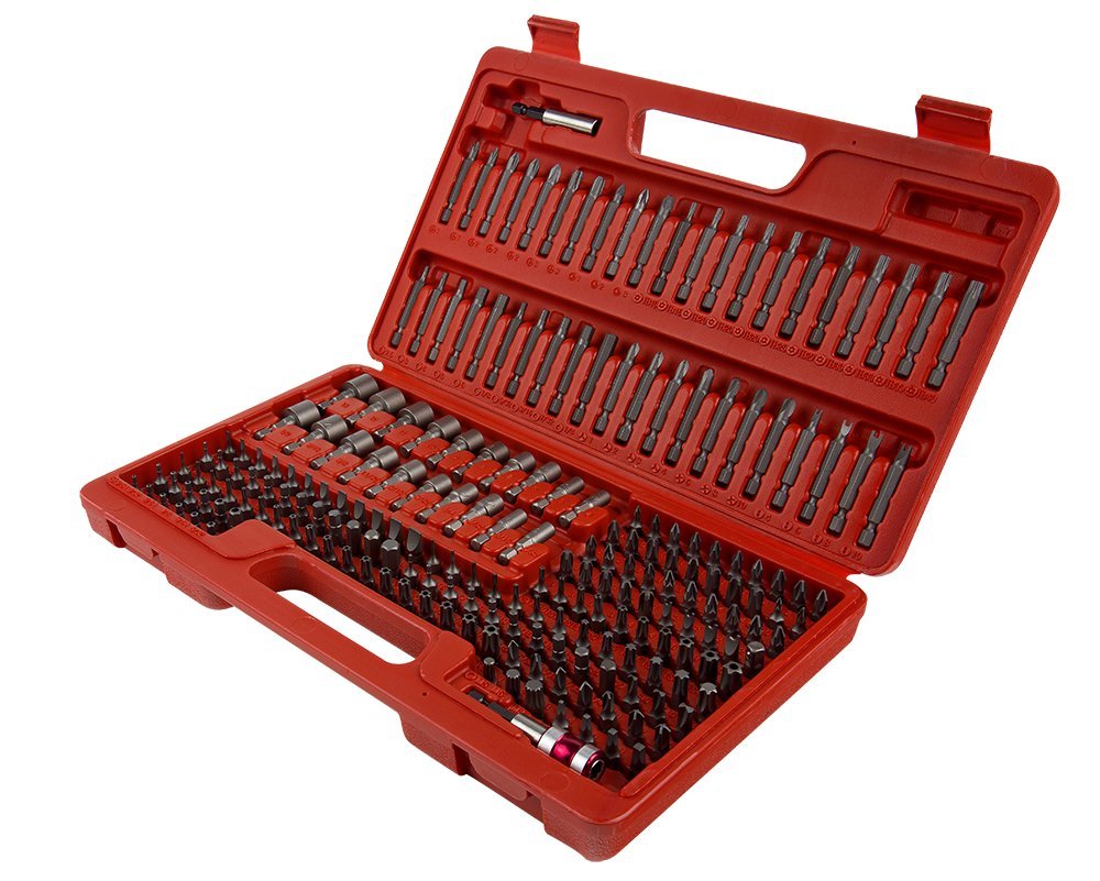 Sunex Tools 9729 master bit set in case, versatile for auto and home projects