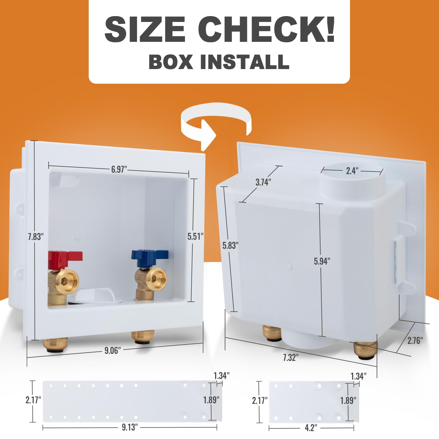 SUNGATOR push-fit outlet box center drain demonstrates efficient water collection and drainage.