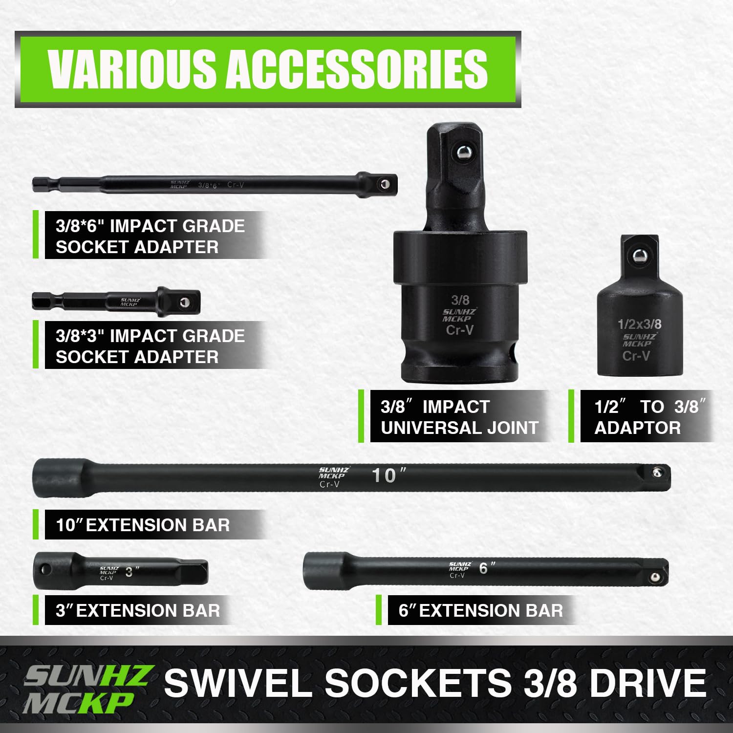 SUNHZMCKP 72-tooth ratchet delivers smooth operation under high torque.