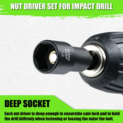 SUNHZMCKP drill bit adapter included for compatibility