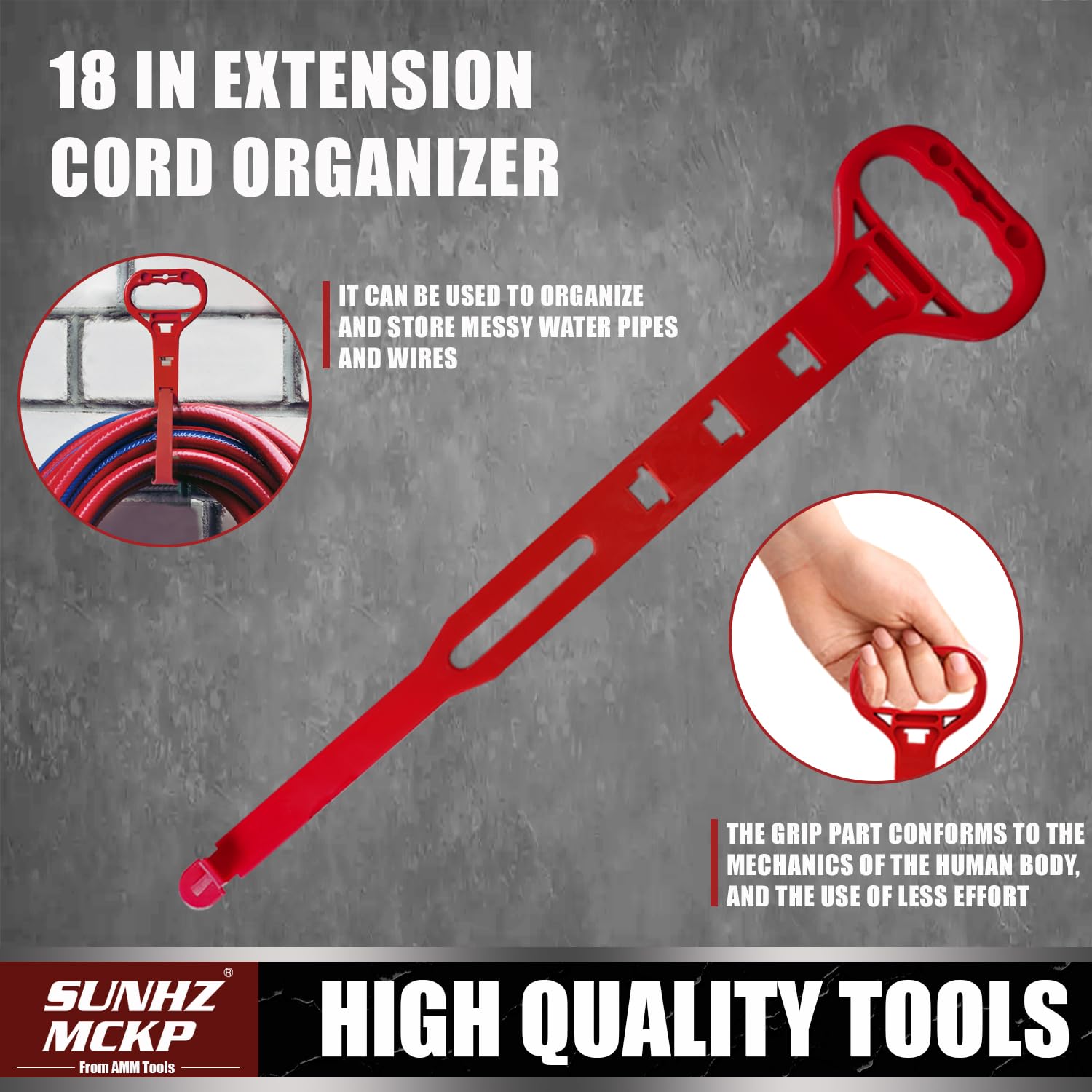 SUNHZMCKP extension cord organizer keeps tools tidy