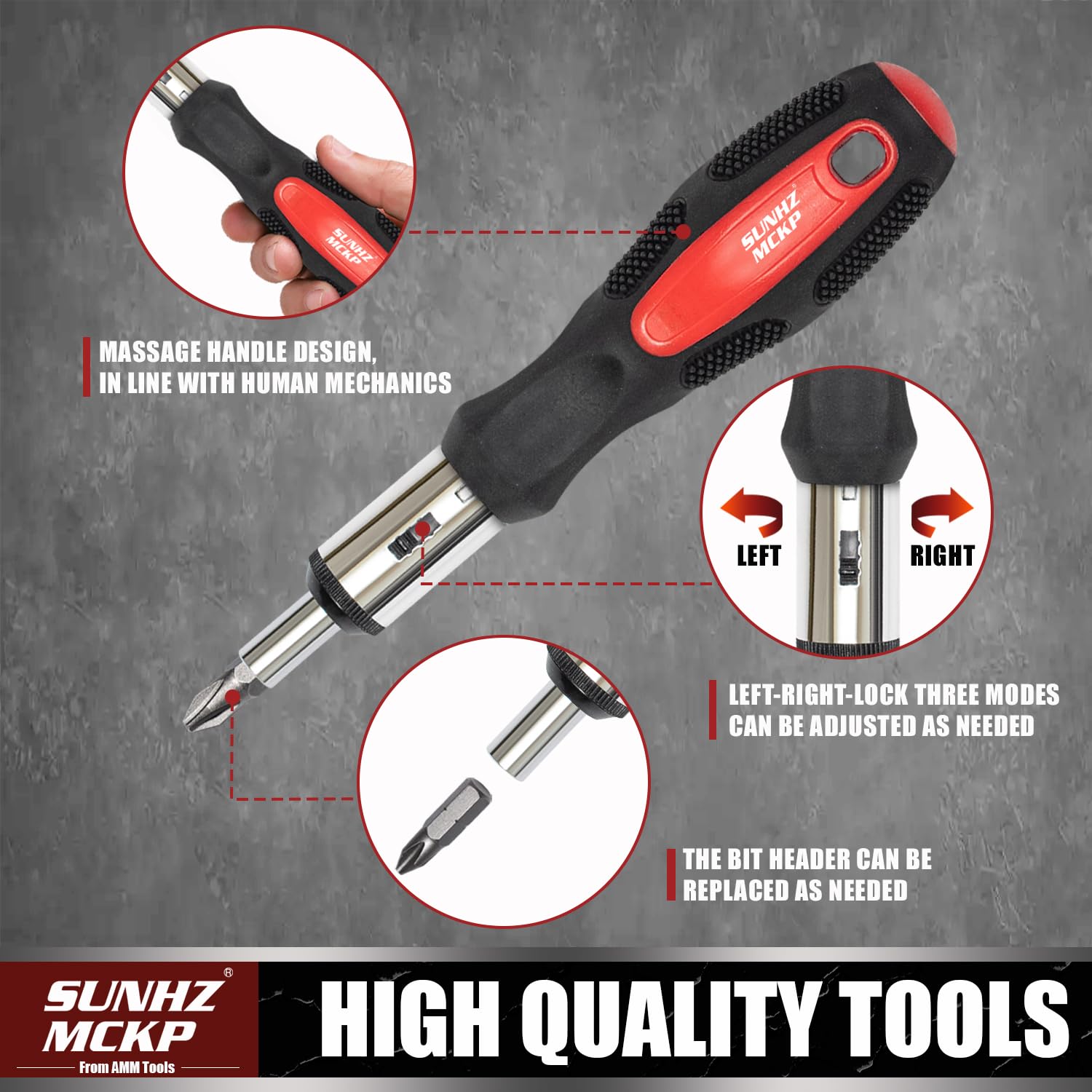 SUNHZ MCKP hex key set for tight-space fastening