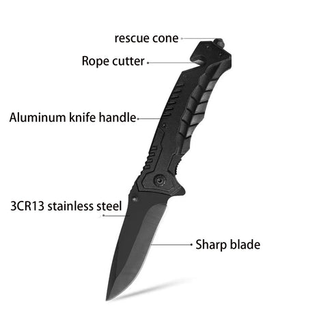 Suning knife blade 3-4 inch; versatile cutting power for outdoor tasks.