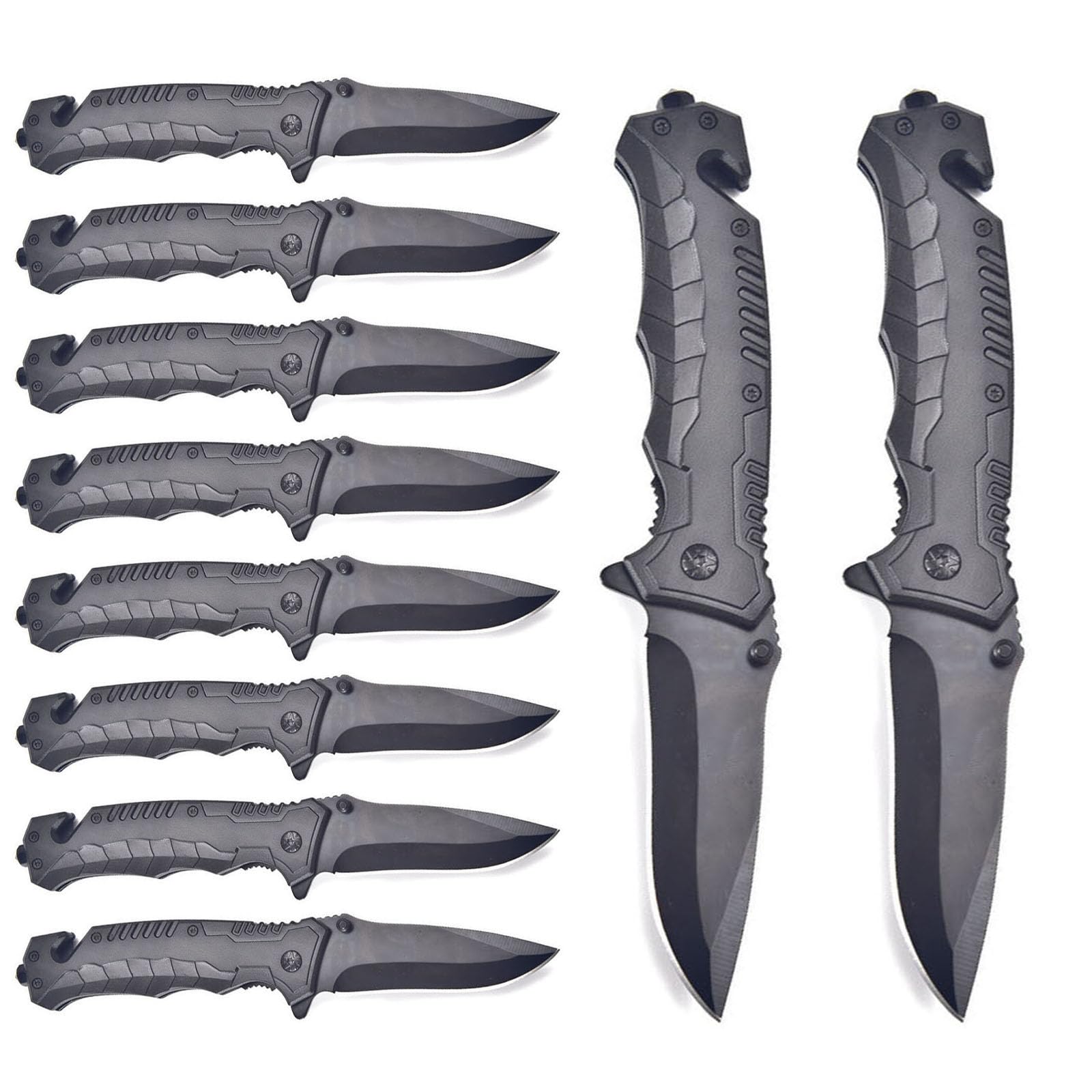 Suning tactical folding knife open; ideal for quick tasks on the go.