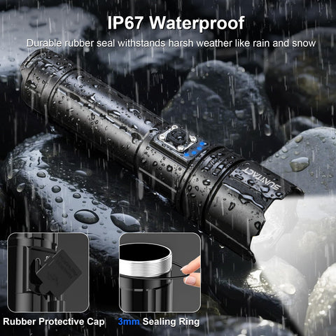 Sunitact ST1476 durable aerospace-grade aluminum body for rugged use.