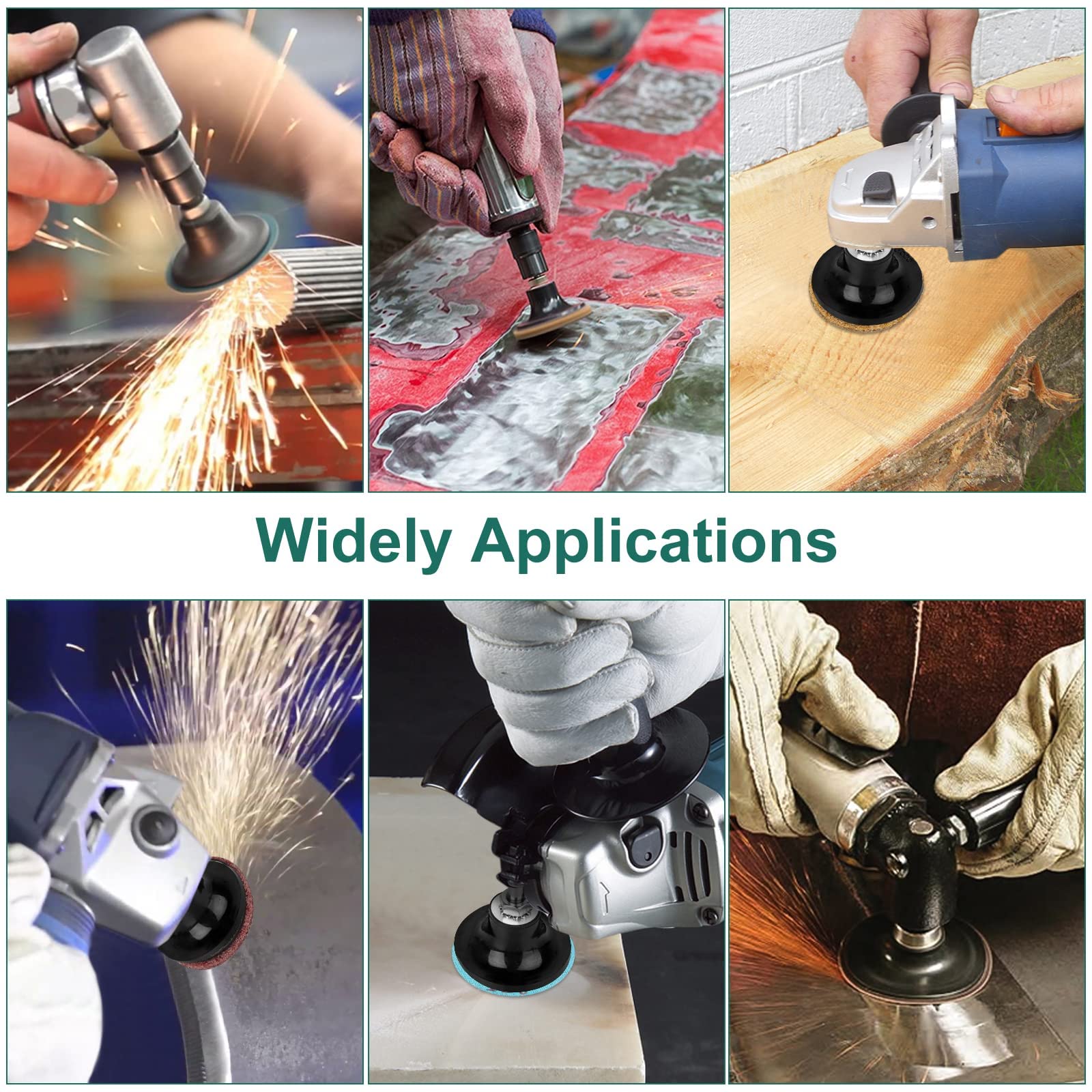 SUNJOYCO deburring-metal-plastic-disc smooths edges on metal and plastic components.