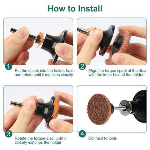 SUNJOYCO paint-prep-surface-cleaning-disc helps prepping surfaces before finishing.