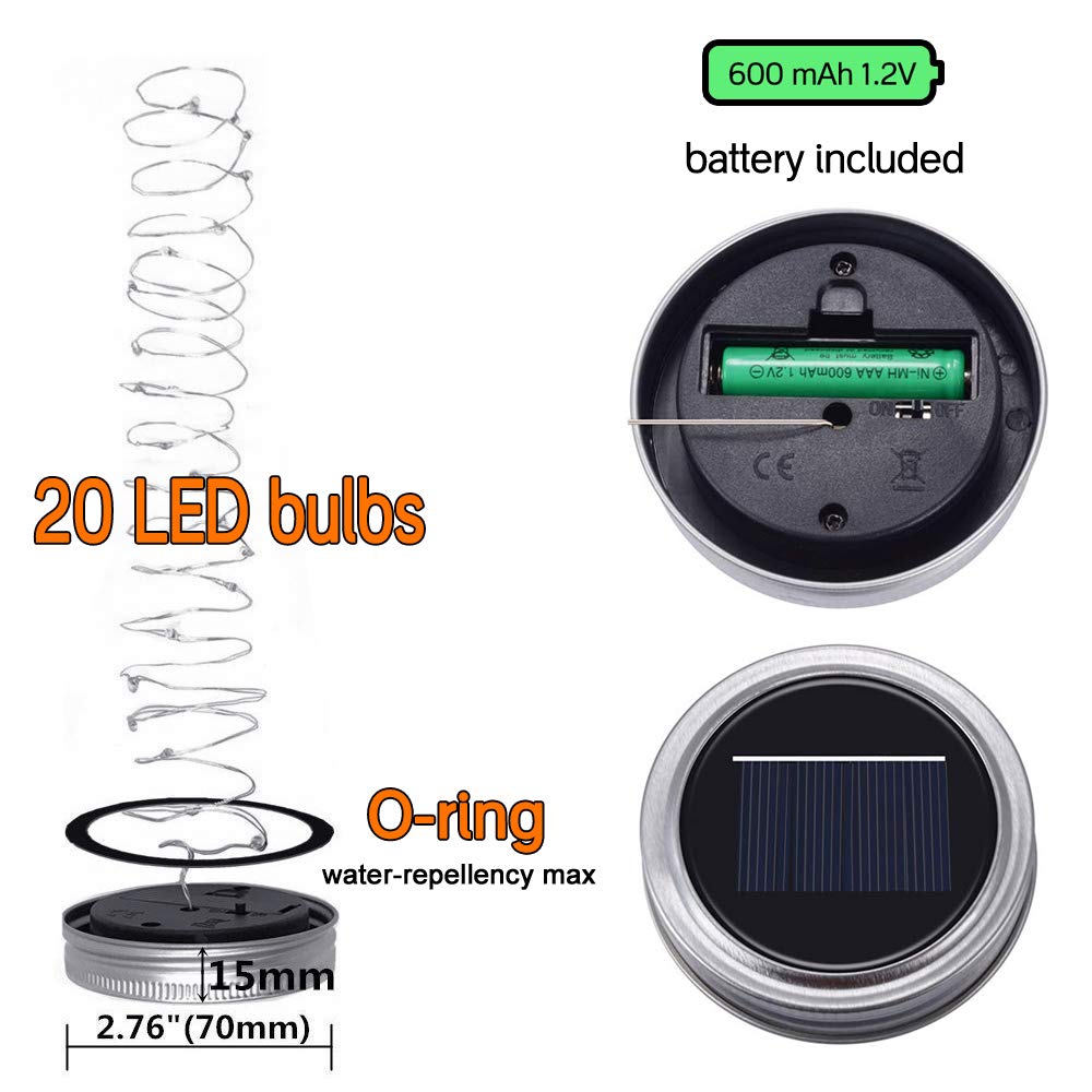 SunKite solar panel powers efficient daytime charging for evening glow.