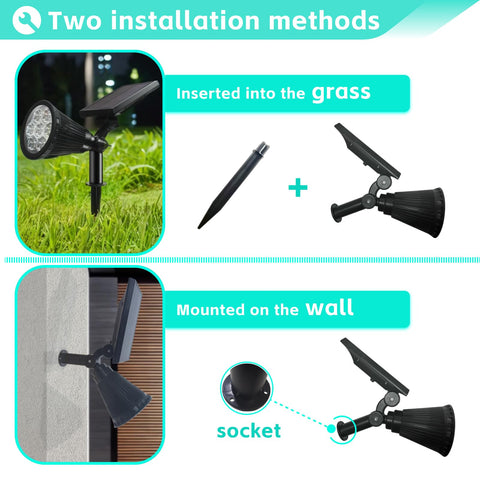 Sunklly solar spot light 180-degree adjustable panel for flexible angles.