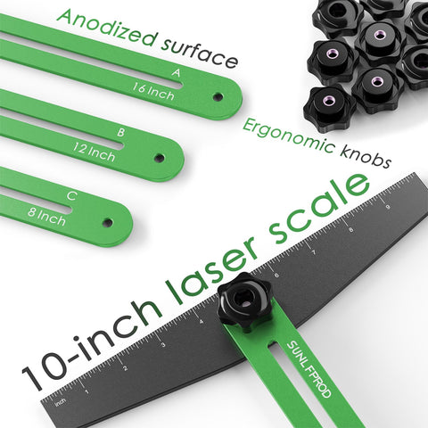 SUNLFPROD adjustable range supports 10.5 to 60.5 inch projects