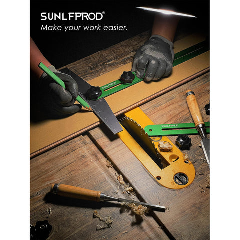 SUNLFPROD versatile jig tool for stairs, shelves, windowsills