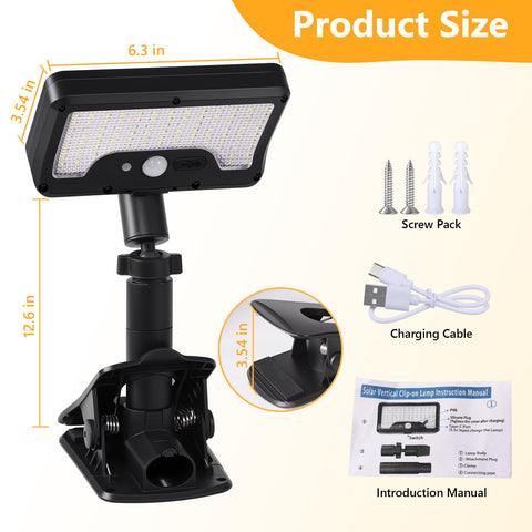 Sunlight Encounter easy clip-base mounting for vertical or horizontal setup