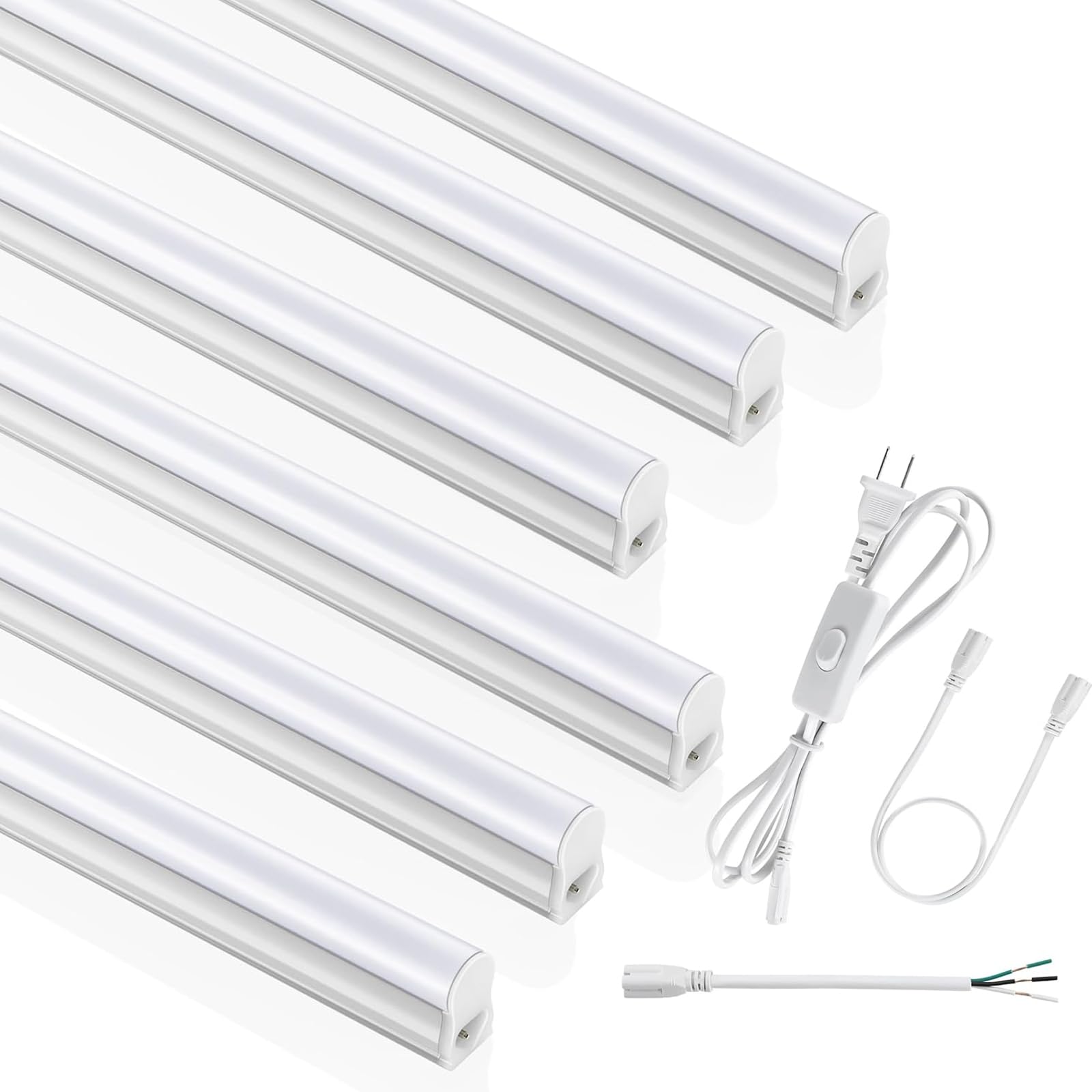 SUNLINKCO 4FT T5 LED fixture overhead in a workshop provides bright, even illumination for precise tasks.