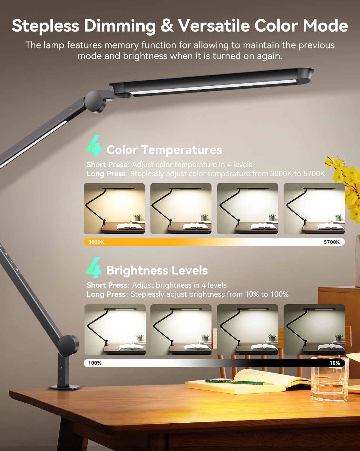 SUNLINKCO flexible swing-arm light for precise directional lighting