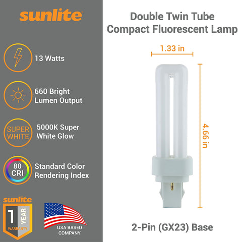 Sunlite 40542 side view highlights slim, easy-to-fit design.