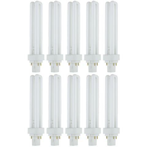 Sunlite double-U tube front view delivering bright office illumination.