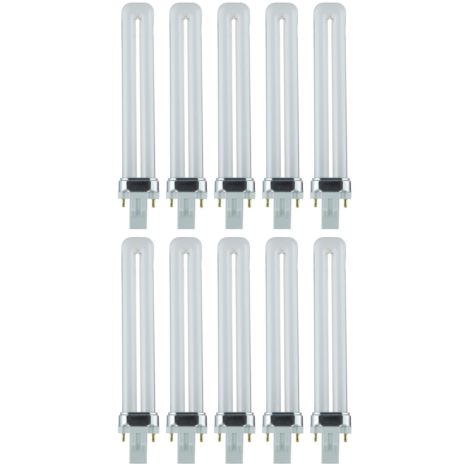 Sunlite PL13 SP65K bulb front view highlighting bright daylight illumination for tasks.
