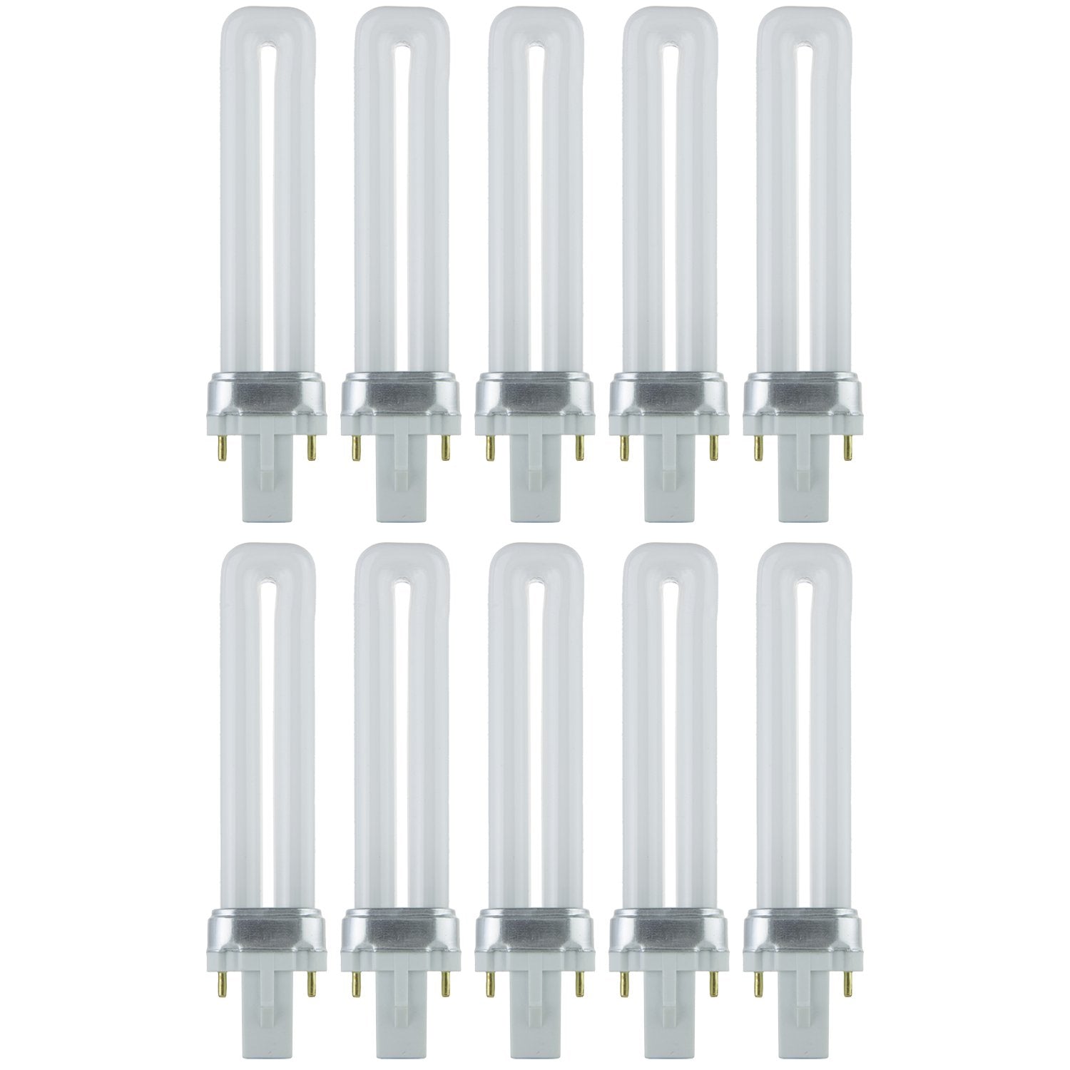 Sunlite PL7/SP27K U-shaped lamp fitting tight spaces with efficient light distribution
