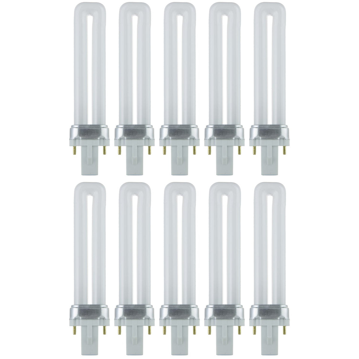 Sunlite PL7/SP27K U-shaped lamp fitting tight spaces with efficient light distribution