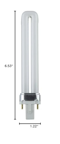 Sunlite PL9 SP41K 9W outdoor-fixture angle for exterior spaces.