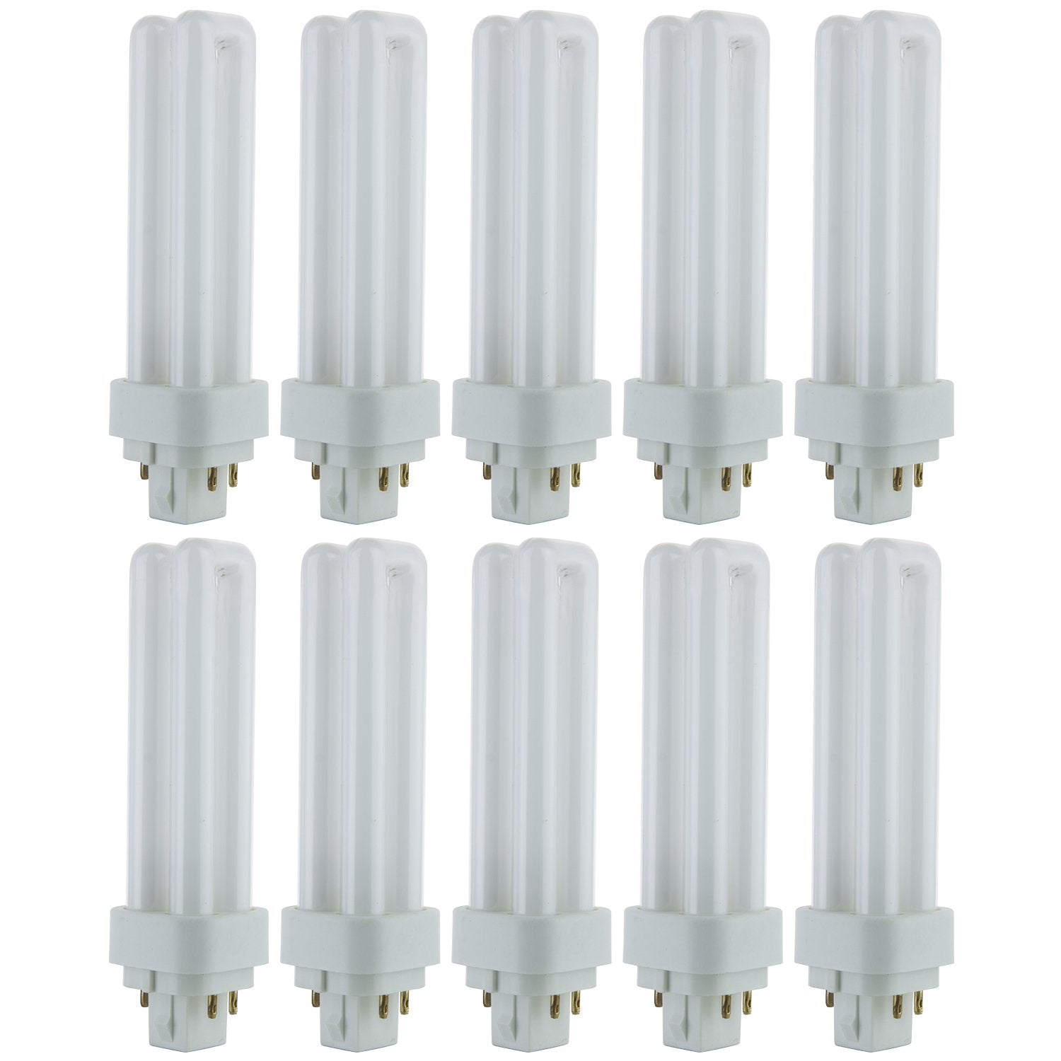 Sunlite PLD13/E/SP41K double U-tube front view for bright office lighting