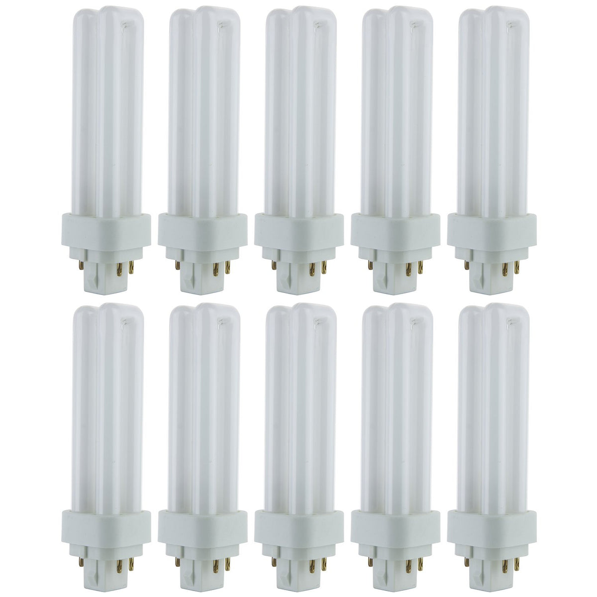 Sunlite PLD13/E/SP41K double U-tube front view for bright office lighting