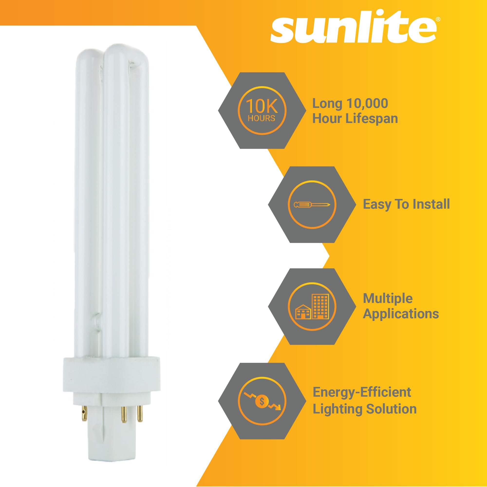 Sunlite PLD13/E/SP41K fixture-in-use demonstrates versatile ceiling fit