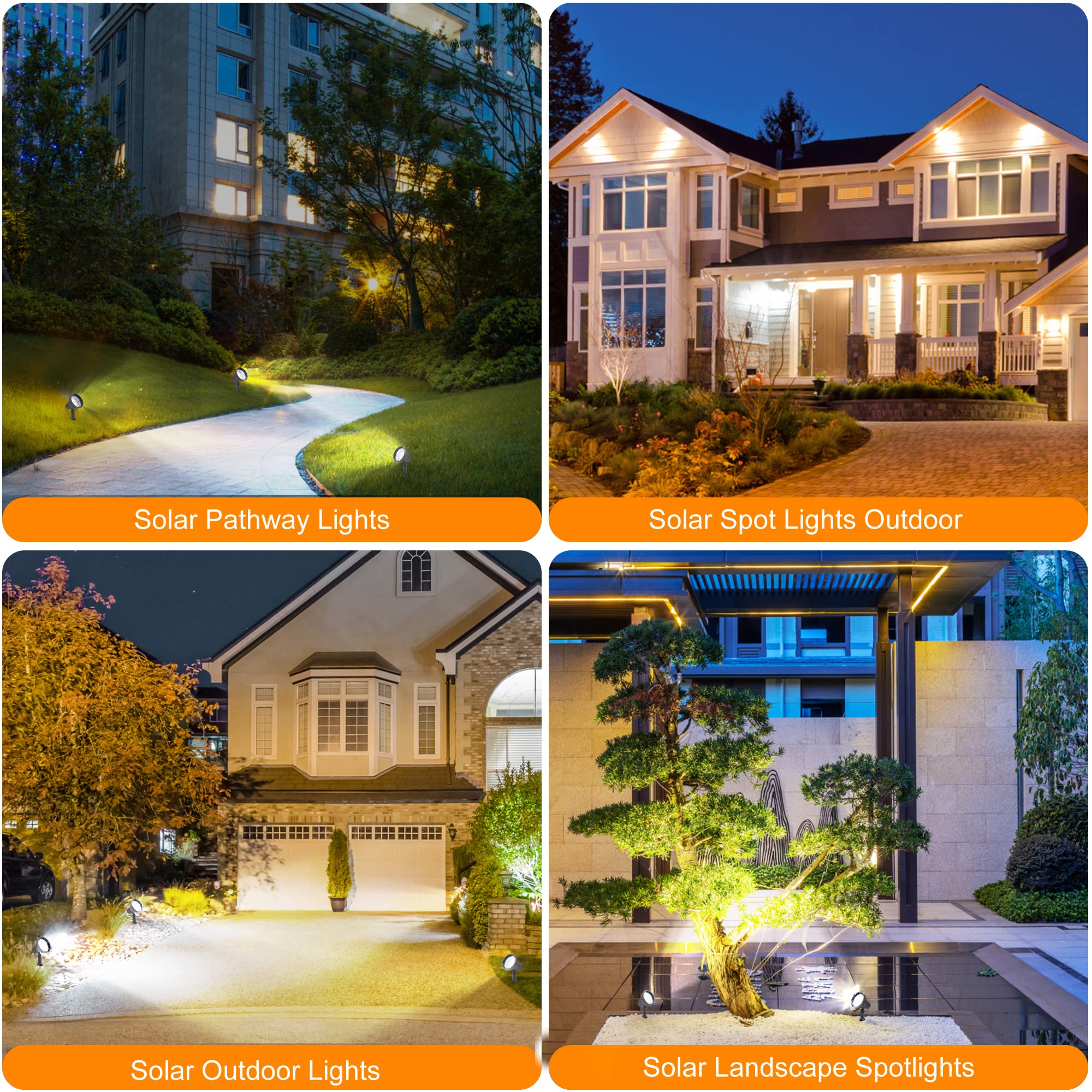SUNLONG IP65 weatherproof spotlight withstands rain and heat outdoors.