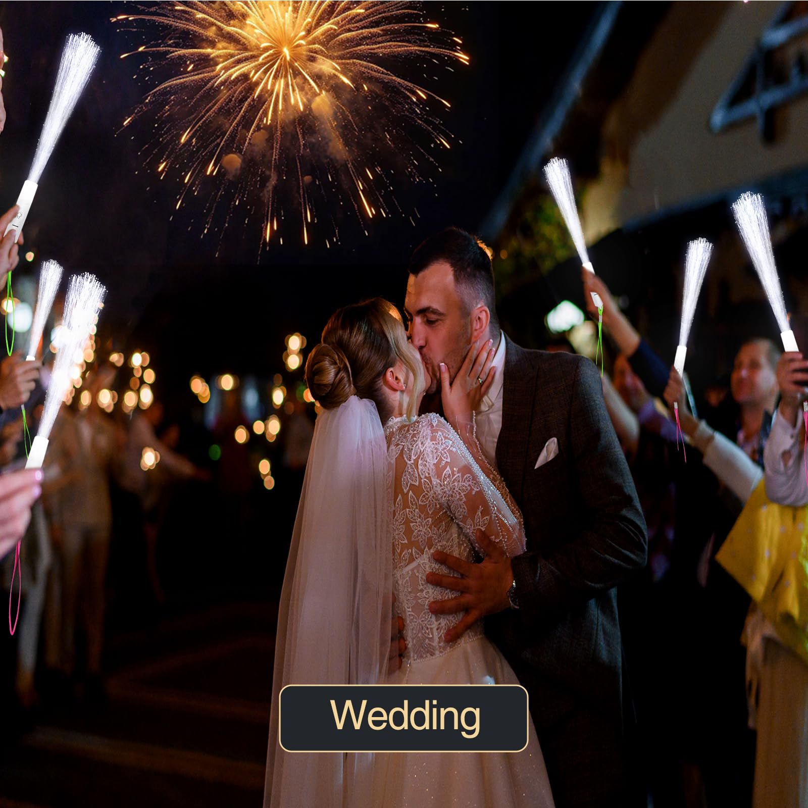 SUNLUMI three-mode glow wand offers versatile effects for celebrations.