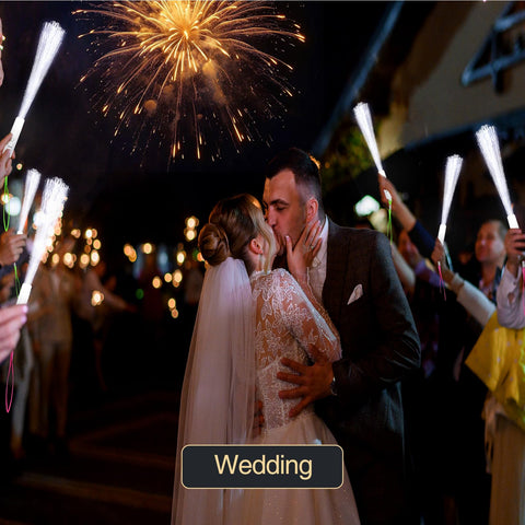 SUNLUMI three-mode glow wand offers versatile effects for celebrations.