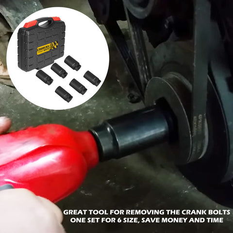 Sunluway 22mm deep crank bolt socket helps loosen stubborn bolts