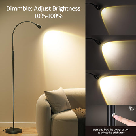 SUNMORY adjustable LED lamp focused beam ideal for desk work and detail tasks