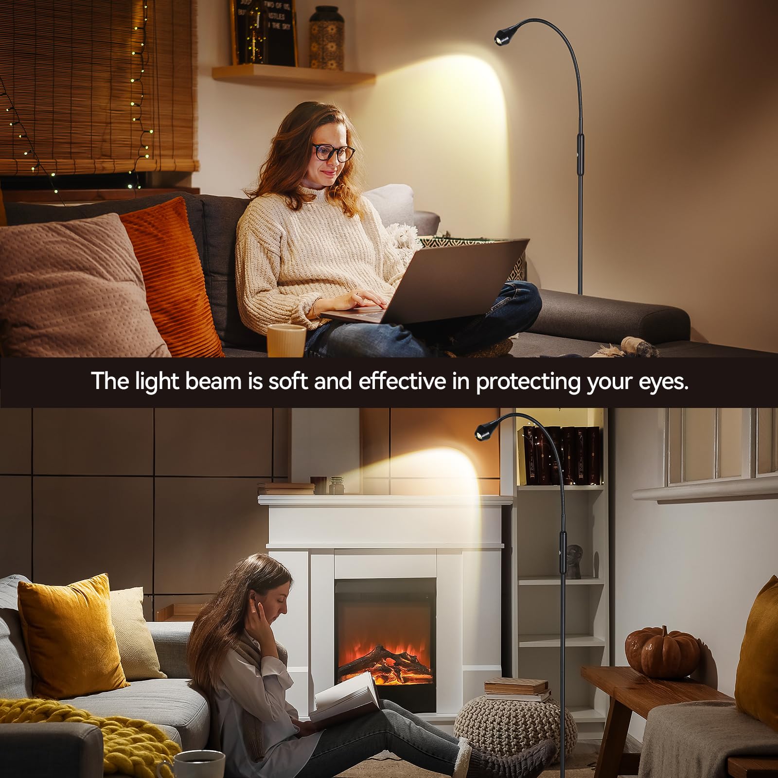 SUNMORY heavy-base design prevents tipping for safe placement