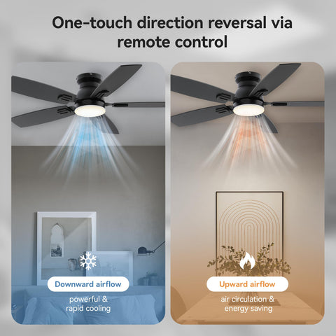 SUNMORY app-controlled ceiling fan for modern smart homes