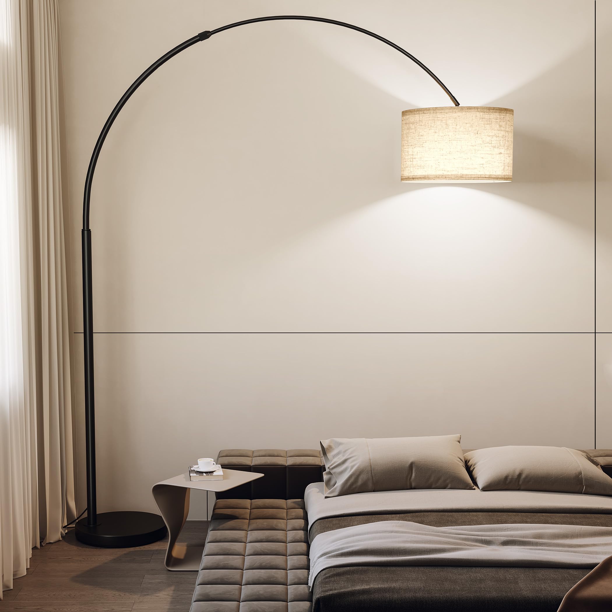 SUNMORY arc lamp easy to assemble in about 5–10 minutes