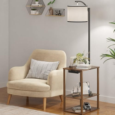 SUNMORY bedroom and living room setup with multiuse lamp