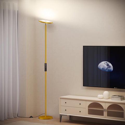 SUNMORY color temperature range enables warm to cool lighting.
