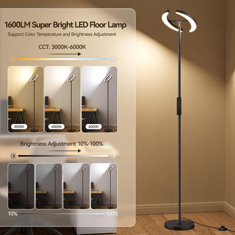 SUNMORY dimmable LED delivers warm to cool brightness for versatile moods.