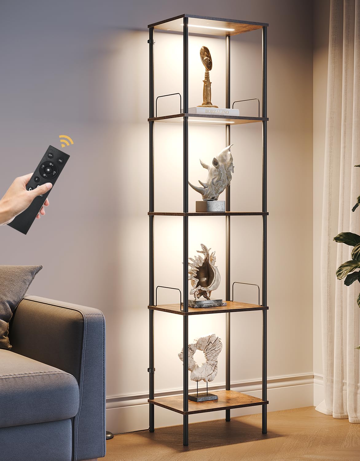 SUNMORY display shelf assembly in minutes with no special tools