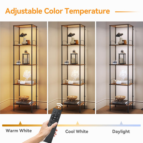 SUNMORY display shelf night illumination creates ambiance while reducing glare on items