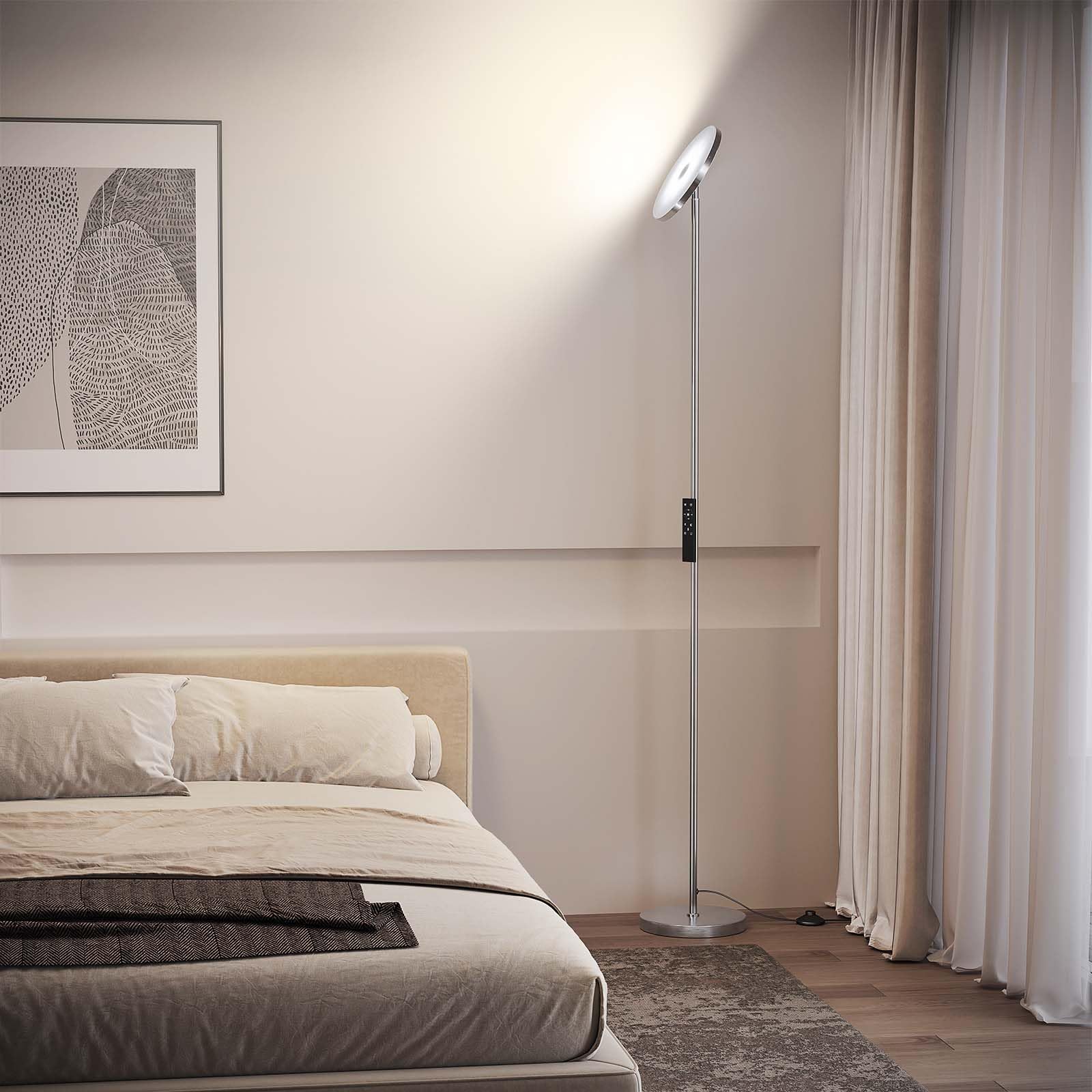 SUNMORY floor lamp delivers 32W/3000LM of bright illumination.