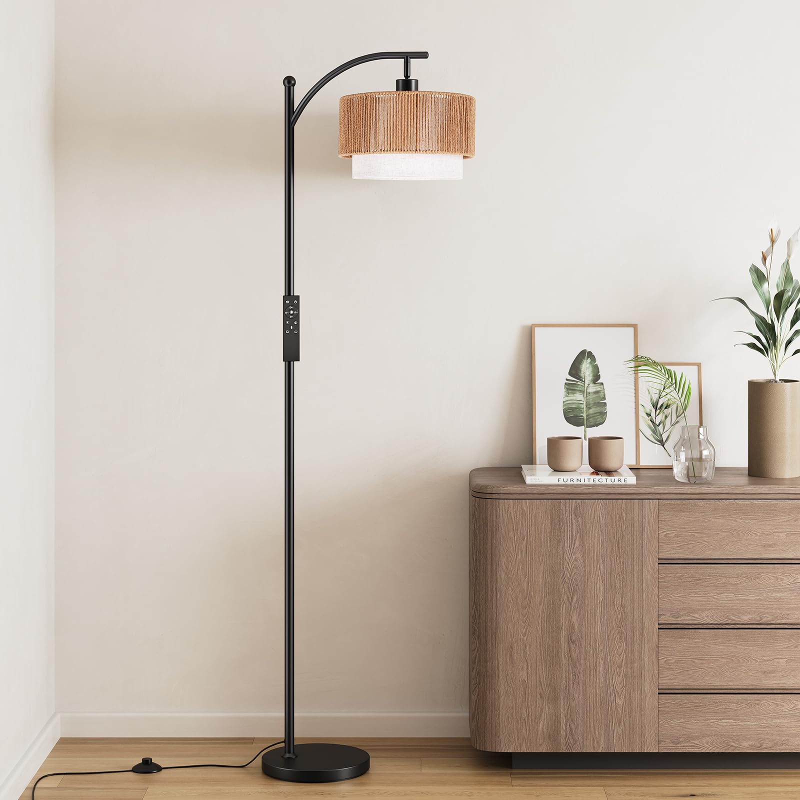SUNMORY boho decor lamp elevates corners with elegant lighting.
